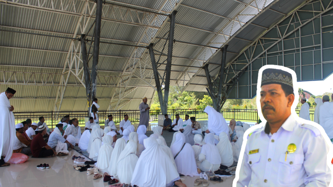 KUA Kecamatan Gelar Pembinaan Praktik Manasik Haji  Kecamatan Sekabupaten Buru Lanjutan 