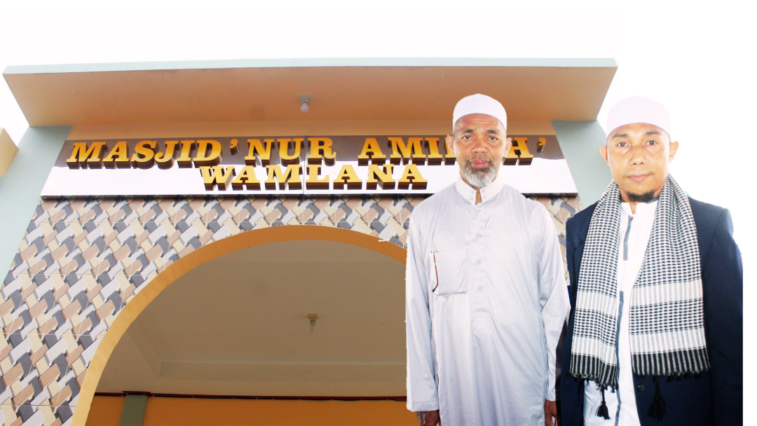Resmikan Masjid Nur Aminah Wamlana, Penyuluh Agama Islam Bertindak Khatib Jumat Perdana