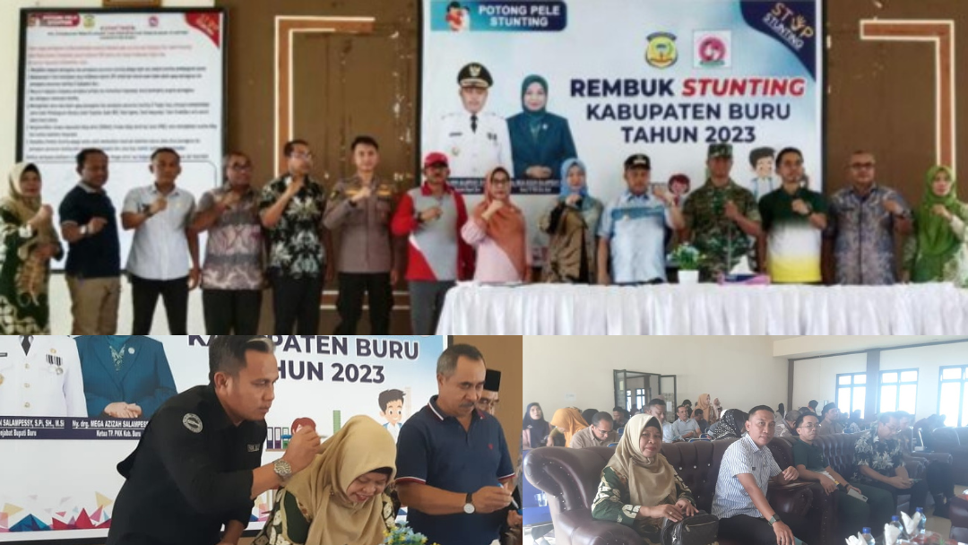 Kasubag TU Hadiri Rembuk Stunting Kabupaten Buru 2023 
